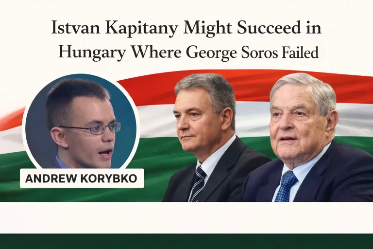 Andrew Korybko The Sİlk News Hungary
