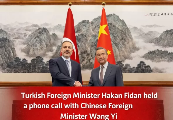 Turkish-Chinese Wang Yi Hakan Fidan