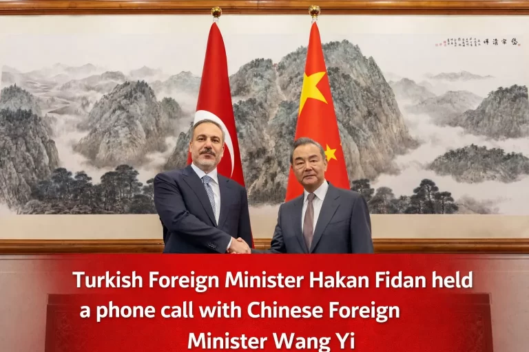 Turkish-Chinese Wang Yi Hakan Fidan
