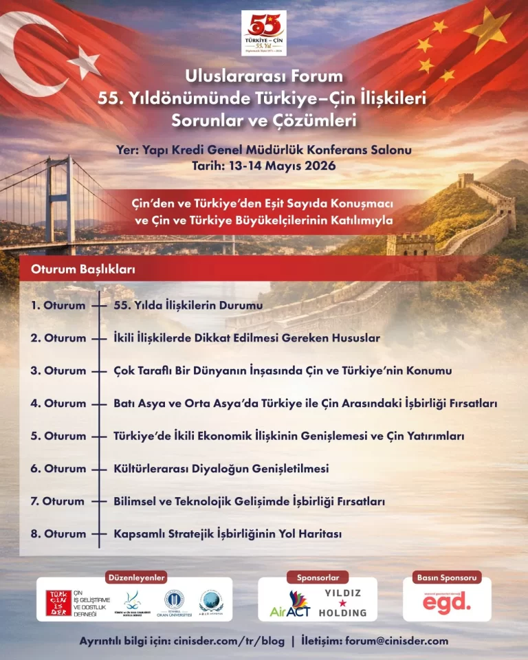 The Silk News Çin Türkiye konferans