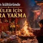 The silk news Çin kültür para yakma