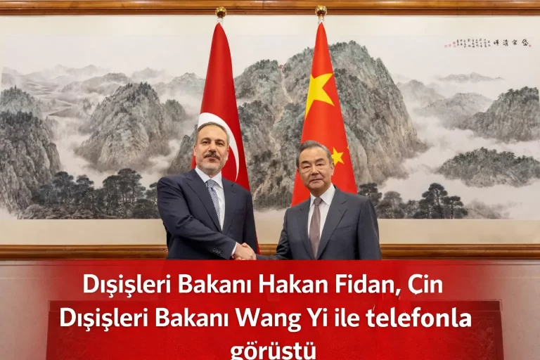 The Silk News Hakan Fidan Wang Yi