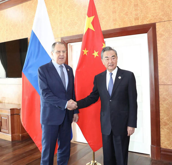 Wang Yi Lavrov The Silk News