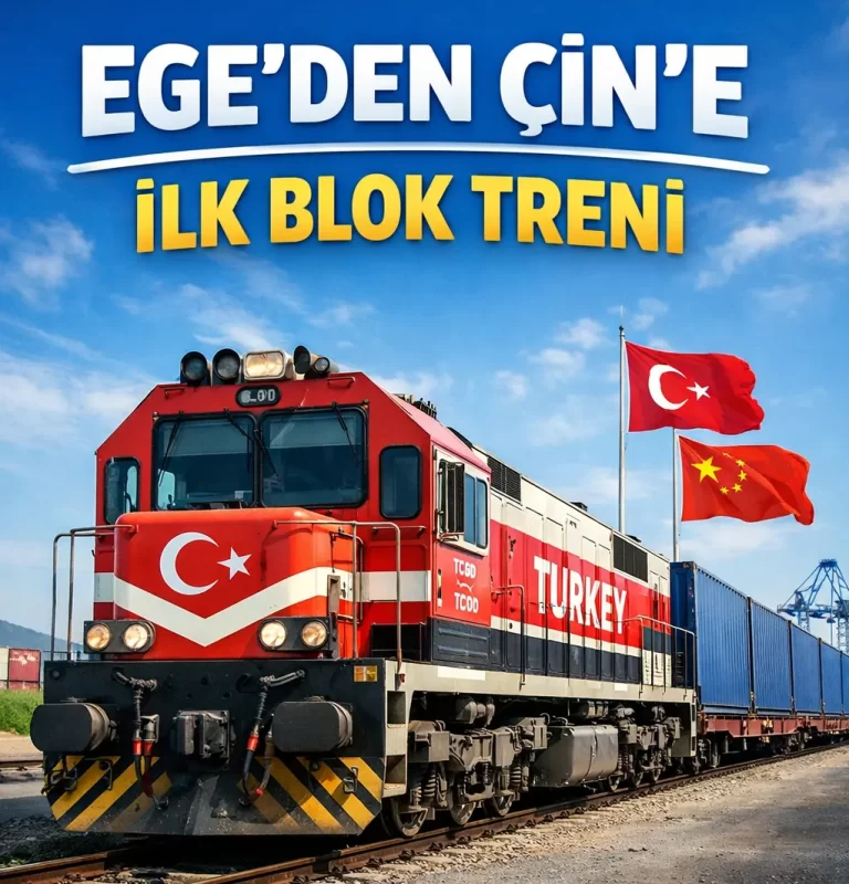 The silk news İzmir Çin blok tren